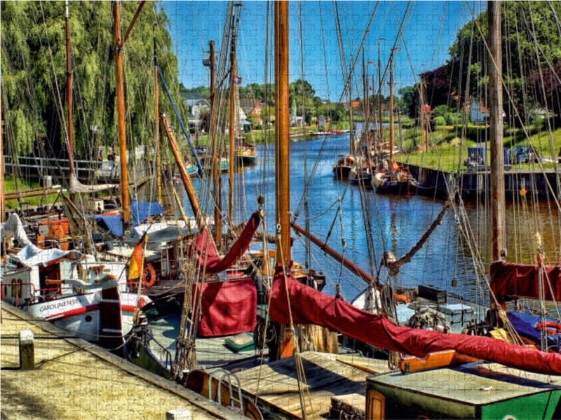 Der Hafen Carolinensiel - CALVENDO Foto-Puzzle - calvendoverlag 29.99