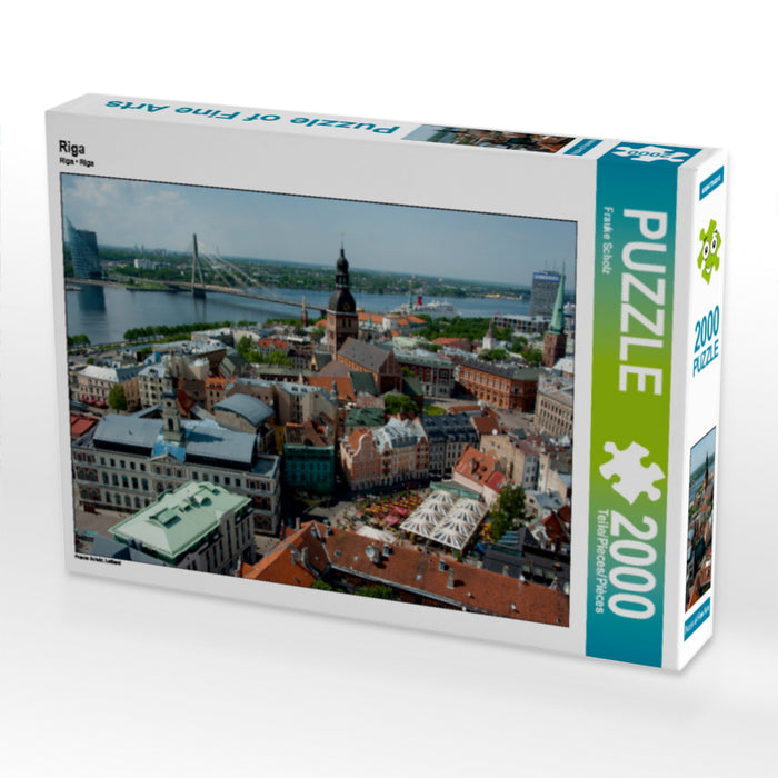 Riga - CALVENDO Foto-Puzzle - calvendoverlag 29.99