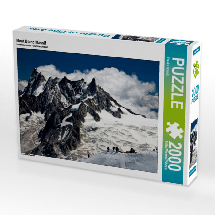 Mont Blanc Massif - CALVENDO Foto-Puzzle - calvendoverlag 29.99