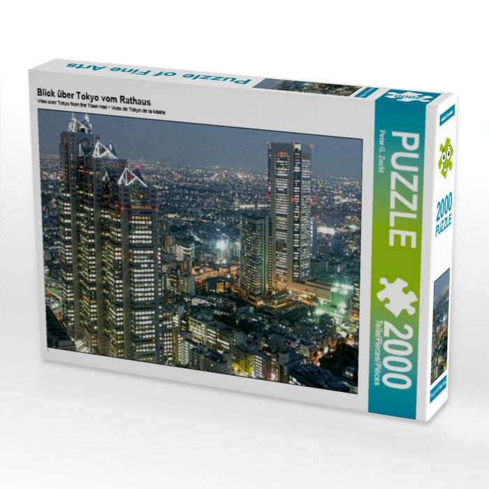 Blick über Tokyo vom Rathaus - CALVENDO Foto-Puzzle - calvendoverlag 39.99