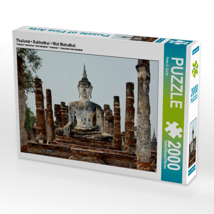 Thailand • Sukhothai • Wat Mahathat - CALVENDO Foto-Puzzle - calvendoverlag 39.99