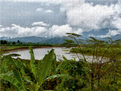 Maekok River, Mae Ai District - CALVENDO Foto-Puzzle - calvendoverlag 39.99