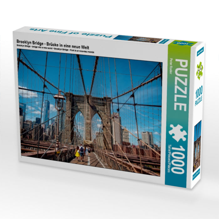 Brooklyn Bridge - Brücke in eine neue Welt - CALVENDO Foto-Puzzle - calvendoverlag 29.99