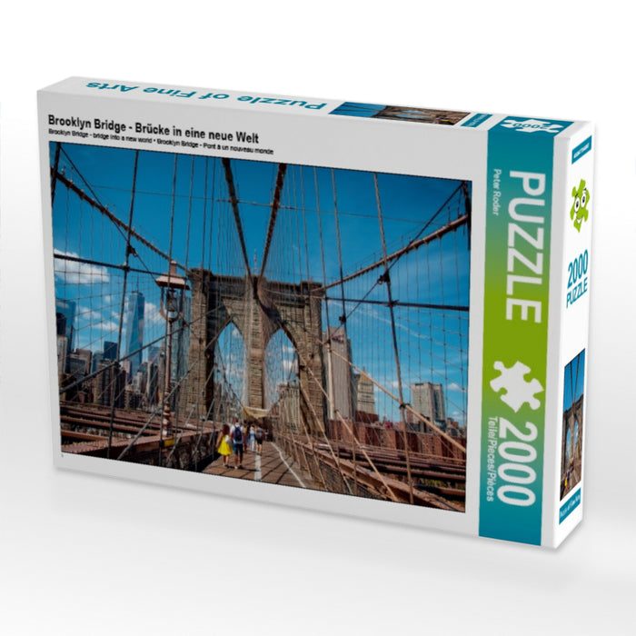 Brooklyn Bridge - Brücke in eine neue Welt - CALVENDO Foto-Puzzle - calvendoverlag 29.99