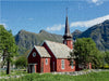 Die schönsten Kirchen der Lofoten - CALVENDO Foto-Puzzle - calvendoverlag 29.99