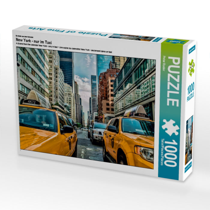 New York - nur im Taxi - CALVENDO Foto-Puzzle - calvendoverlag 29.99