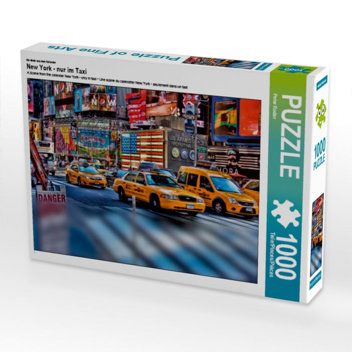 New York - nur im Taxi - CALVENDO Foto-Puzzle - calvendoverlag 29.99