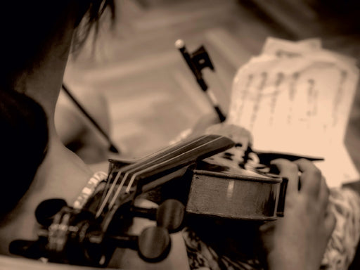 Geige - Bühne frei für ein Reichtum an Klangfarben - CALVENDO Foto-Puzzle - calvendoverlag 29.99