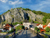 Holzbrücke von Essing im Altmühltal - CALVENDO Foto-Puzzle - calvendoverlag 29.99