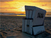 Strandkorb im Abendlicht - CALVENDO Foto-Puzzle - calvendoverlag 39.99