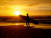 Surfer im Sonnenuntergang - CALVENDO Foto-Puzzle - calvendoverlag 39.99