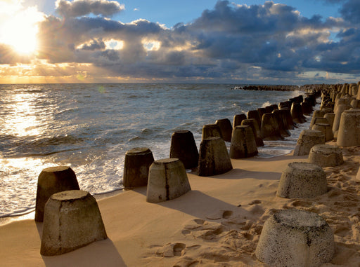 Tetrapoden am Hörnumer Strand - CALVENDO Foto-Puzzle - calvendoverlag 39.99