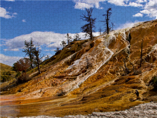 Mammoth Hot Springs Yellowstone - CALVENDO Foto-Puzzle - calvendoverlag 29.99