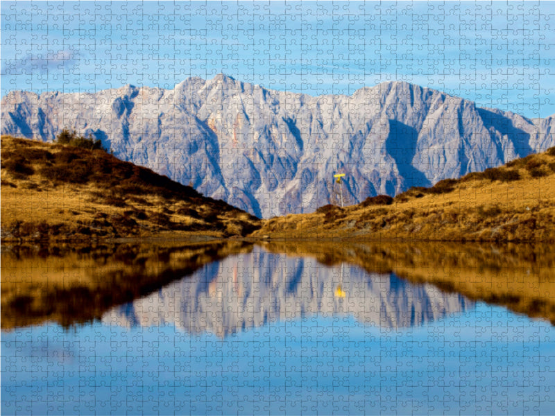 Der obere Paarsee in Dorfgastein - CALVENDO Foto-Puzzle - calvendoverlag 29.99