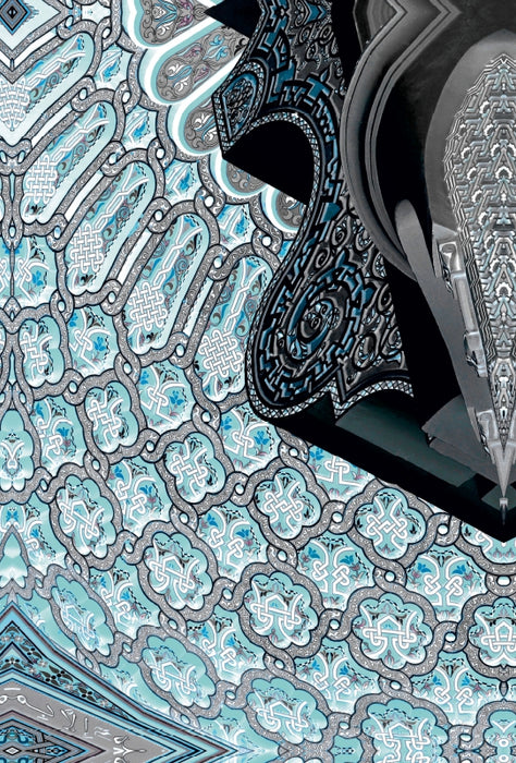 Premium Textil-Leinwand Premium Textil-Leinwand 80 cm x 120 cm  hoch Moschee in Casablanca