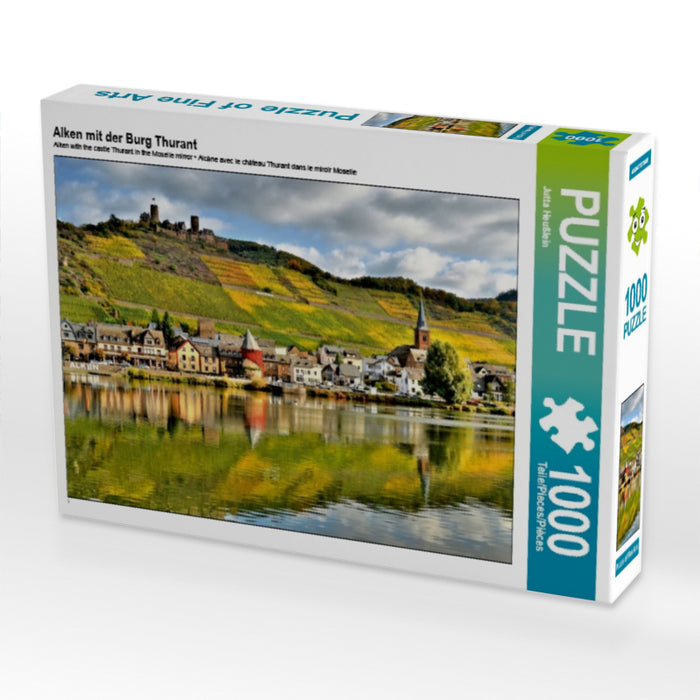 Alken mit der Burg Thurant - CALVENDO Foto-Puzzle - calvendoverlag 29.99