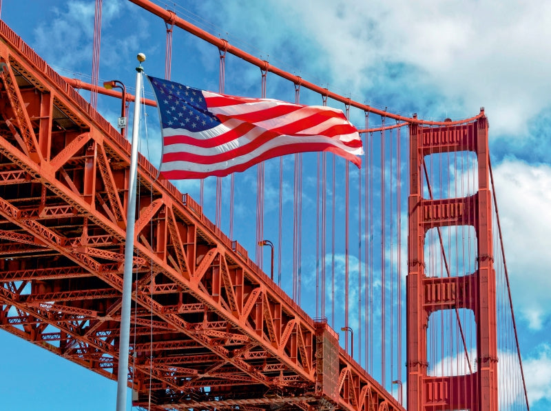 Golden Gate Bridge - Synonym für San Francisco - CALVENDO Foto-Puzzle - calvendoverlag 29.99