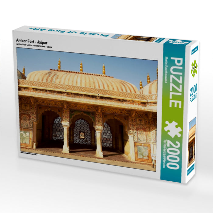 Amber Fort - Jaipur - CALVENDO Foto-Puzzle - calvendoverlag 39.99