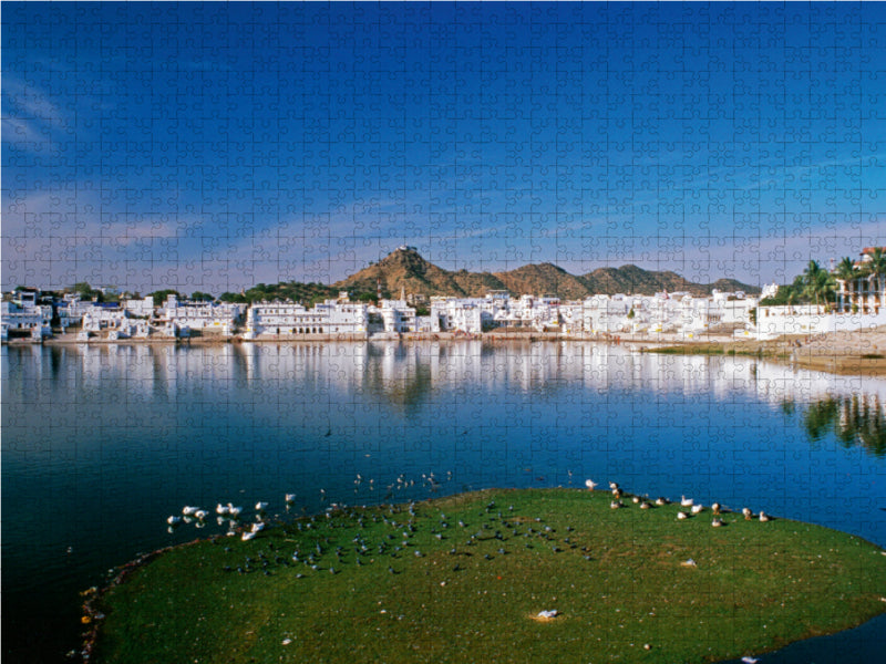 Pushkar - Holy Lake - CALVENDO Foto-Puzzle - calvendoverlag 39.99