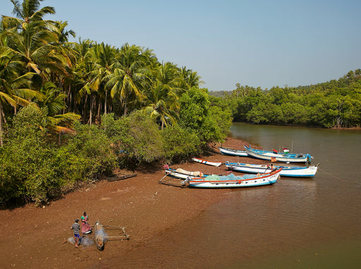 Goa - Agonda River - CALVENDO Foto-Puzzle - calvendoverlag 39.99