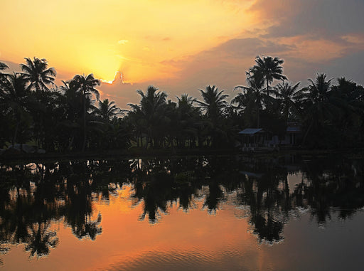 Backwater - Kerala - CALVENDO Foto-Puzzle - calvendoverlag 39.99