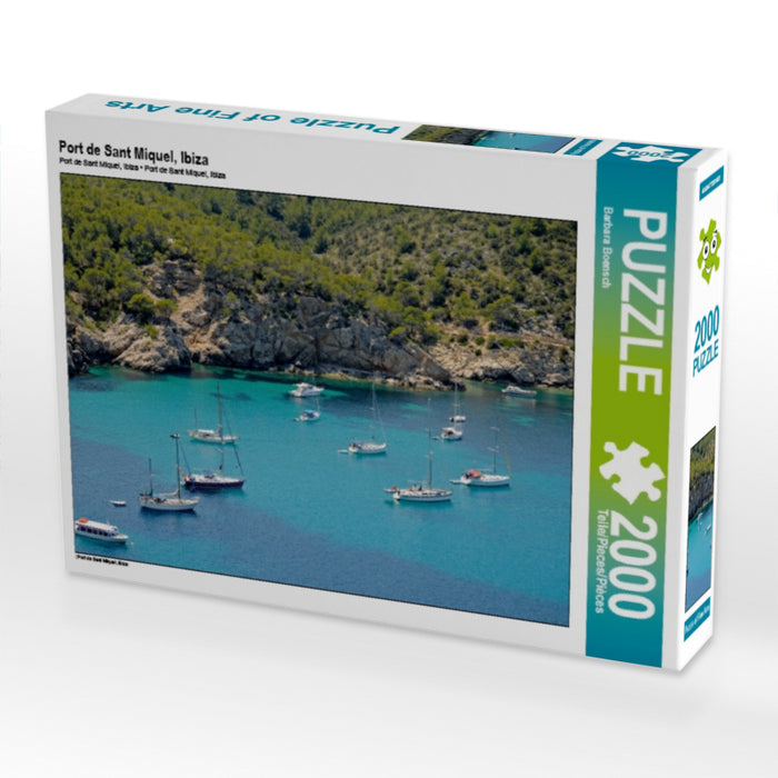 Port de Sant Miquel, Ibiza - CALVENDO Foto-Puzzle - calvendoverlag 39.99