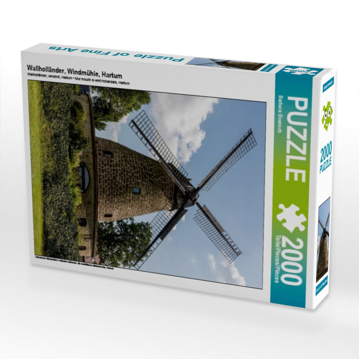 Wallholländer, Windmühle, Hartum - CALVENDO Foto-Puzzle - calvendoverlag 39.99