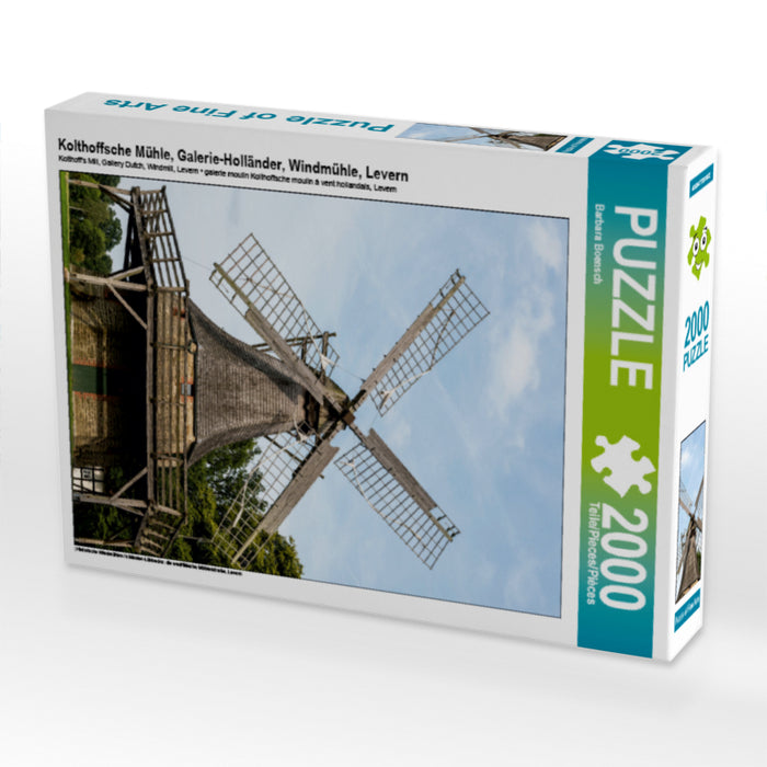 Kolthoffsche Mühle, Galerie-Holländer, Windmühle, Levern - CALVENDO Foto-Puzzle - calvendoverlag 39.99