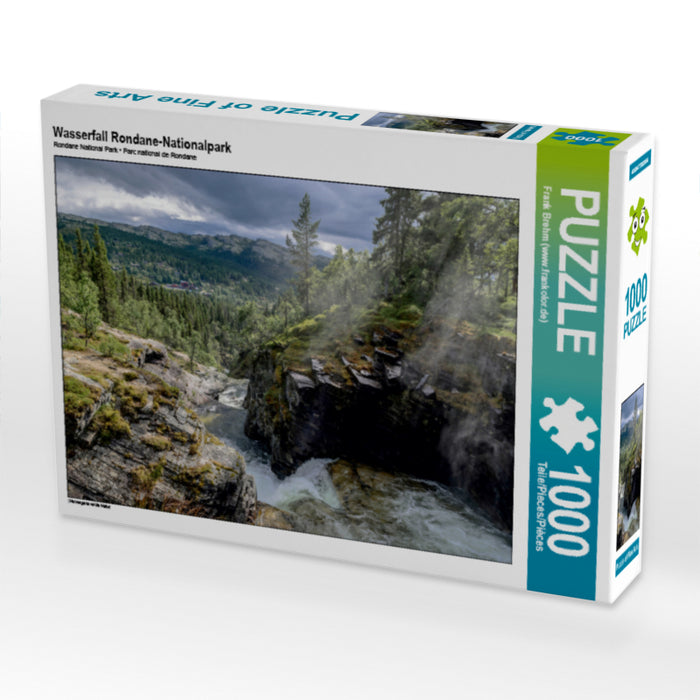 Wasserfall Rondane-Nationalpark - CALVENDO Foto-Puzzle - calvendoverlag 29.99