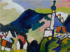 Wassily Kandinsky. Studie für Murnau mit Kirche II, 1910 - CALVENDO Foto-Puzzle - calvendoverlag 29.99