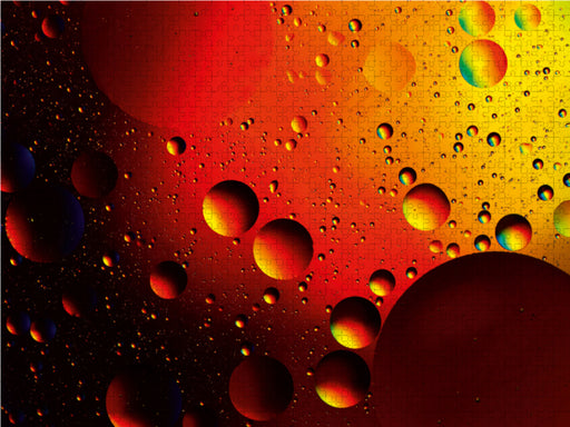 Farbrausch mit Öl und Wasser 11 - CALVENDO Foto-Puzzle - calvendoverlag 29.99