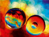 Farbrausch mit Öl und Wasser 05 - CALVENDO Foto-Puzzle - calvendoverlag 29.99