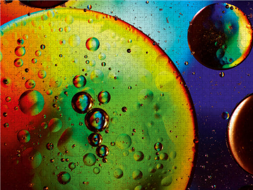 Farbrausch mit Öl und Wasser 10 - CALVENDO Foto-Puzzle - calvendoverlag 29.99
