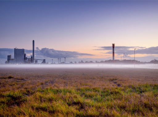 Bodennebel am JadeWeserPort - CALVENDO Foto-Puzzle - calvendoverlag 39.99