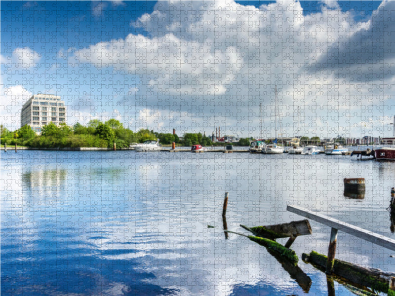 Blick in den Großen Hafen - CALVENDO Foto-Puzzle - calvendoverlag 39.99