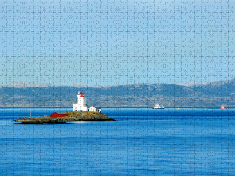 Norwegen auf Südkurs mit dem Postschiff - CALVENDO Foto-Puzzle - calvendoverlag 39.99