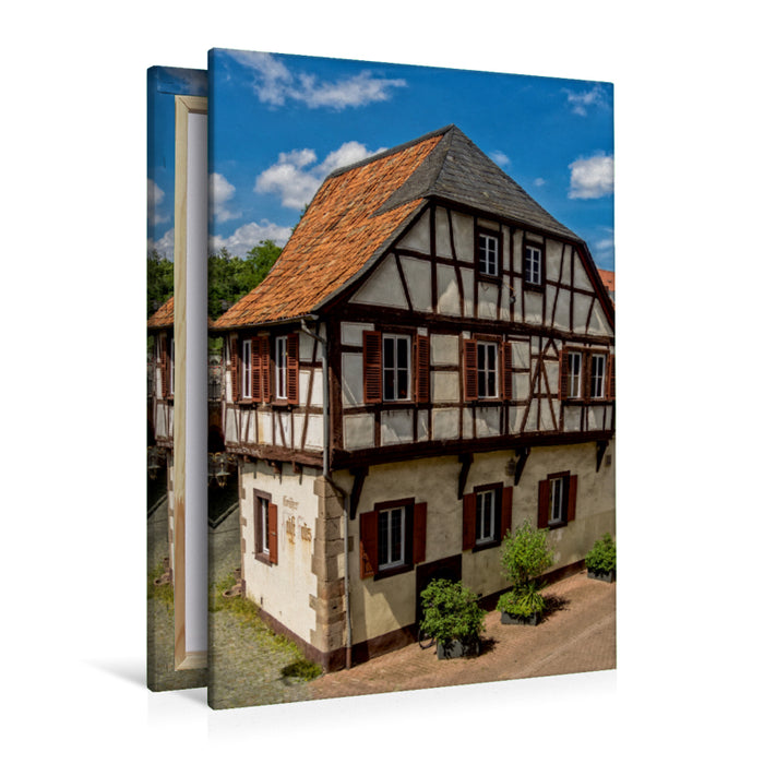 Toile textile haut de gamme Toile textile haut de gamme 80 cm x 120 cm de haut Bad Kreuznach - Dr. Maison Faust 