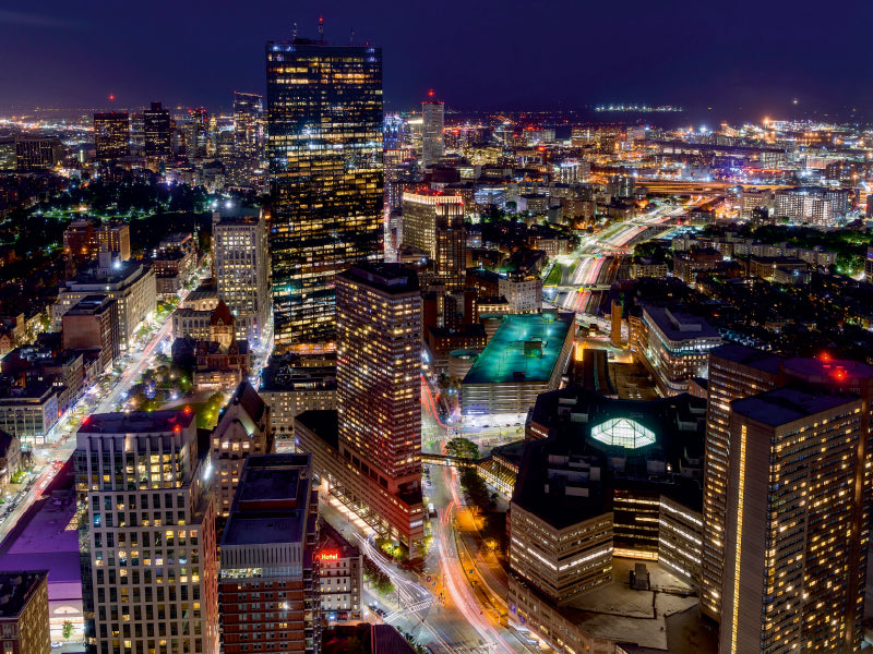 Lichter der Nacht in Boston - CALVENDO Foto-Puzzle - calvendoverlag 29.99