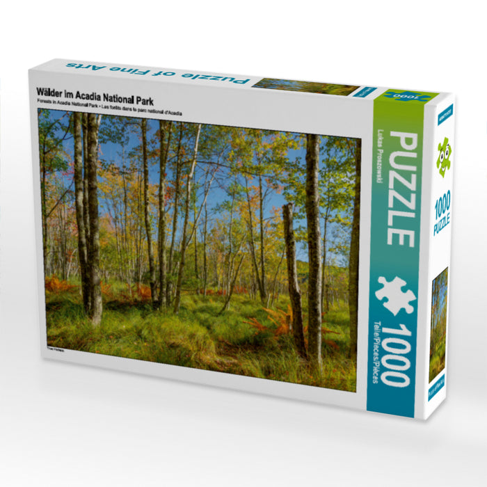 Wälder im Acadia National Park - CALVENDO Foto-Puzzle - calvendoverlag 29.99