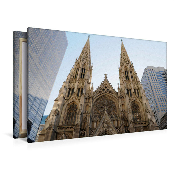 Premium Textil-Leinwand Premium Textil-Leinwand 120 cm x 80 cm quer Ein Motiv aus dem Kalender New York Townscapes