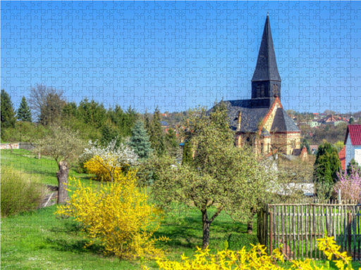 An der Molmecker Kirche - CALVENDO Foto-Puzzle - calvendoverlag 29.99