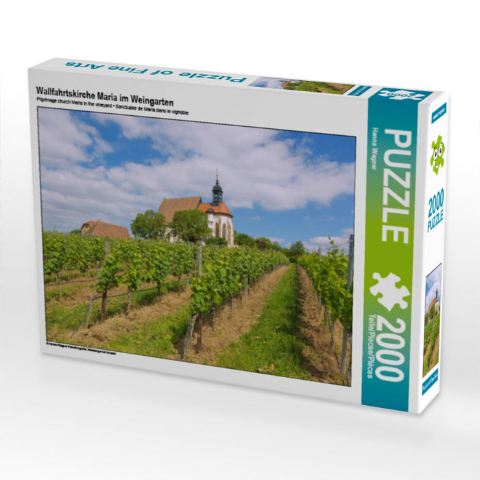 Wallfahrtskirche Maria im Weingarten - CALVENDO Foto-Puzzle - calvendoverlag 29.99