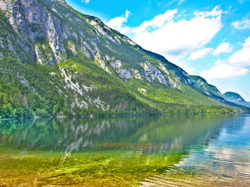 Spiegelung im Bohinj- See - CALVENDO Foto-Puzzle - calvendoverlag 29.99