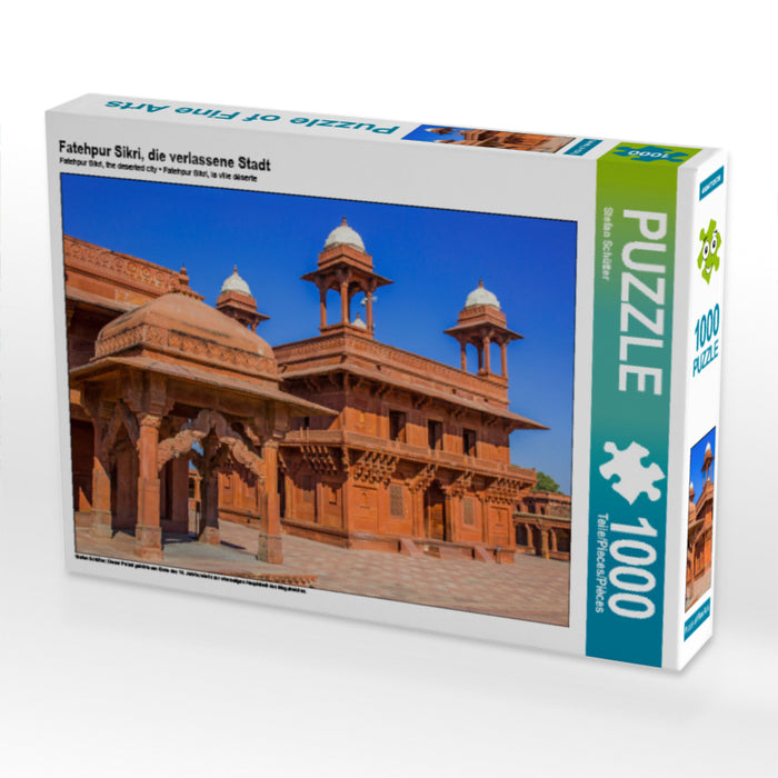 Fatehpur Sikri, die verlassene Stadt - CALVENDO Foto-Puzzle - calvendoverlag 29.99