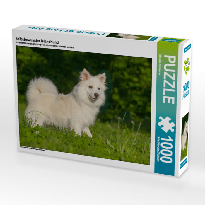 Selbsbewusster Islandhund - CALVENDO Foto-Puzzle - calvendoverlag 29.99