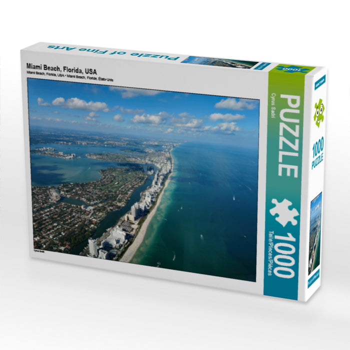 Miami Beach, Florida, USA - CALVENDO Foto-Puzzle - calvendoverlag 29.99