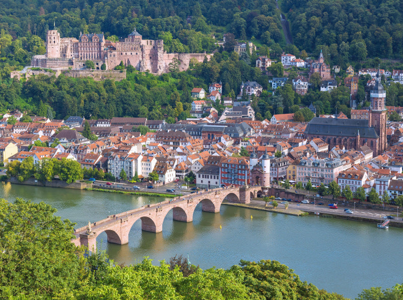 Heidelberg am Neckar - CALVENDO Foto-Puzzle - calvendoverlag 29.99