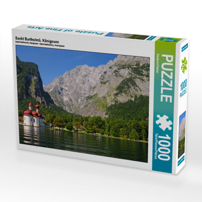 Sankt Bartholmä, Königssee - CALVENDO Foto-Puzzle - calvendoverlag 29.99