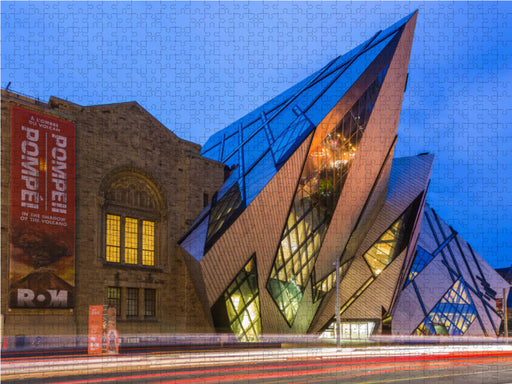 Toronto, Royal Ontario Museum und Michael Lee-Chin Crystal - CALVENDO Foto-Puzzle - calvendoverlag 29.99