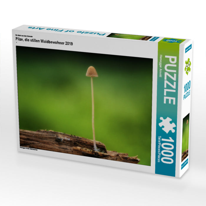 Pilze, die stillen Waldbewohner 2019 - CALVENDO Foto-Puzzle - calvendoverlag 29.99